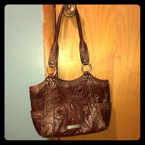 Brown American West Purse